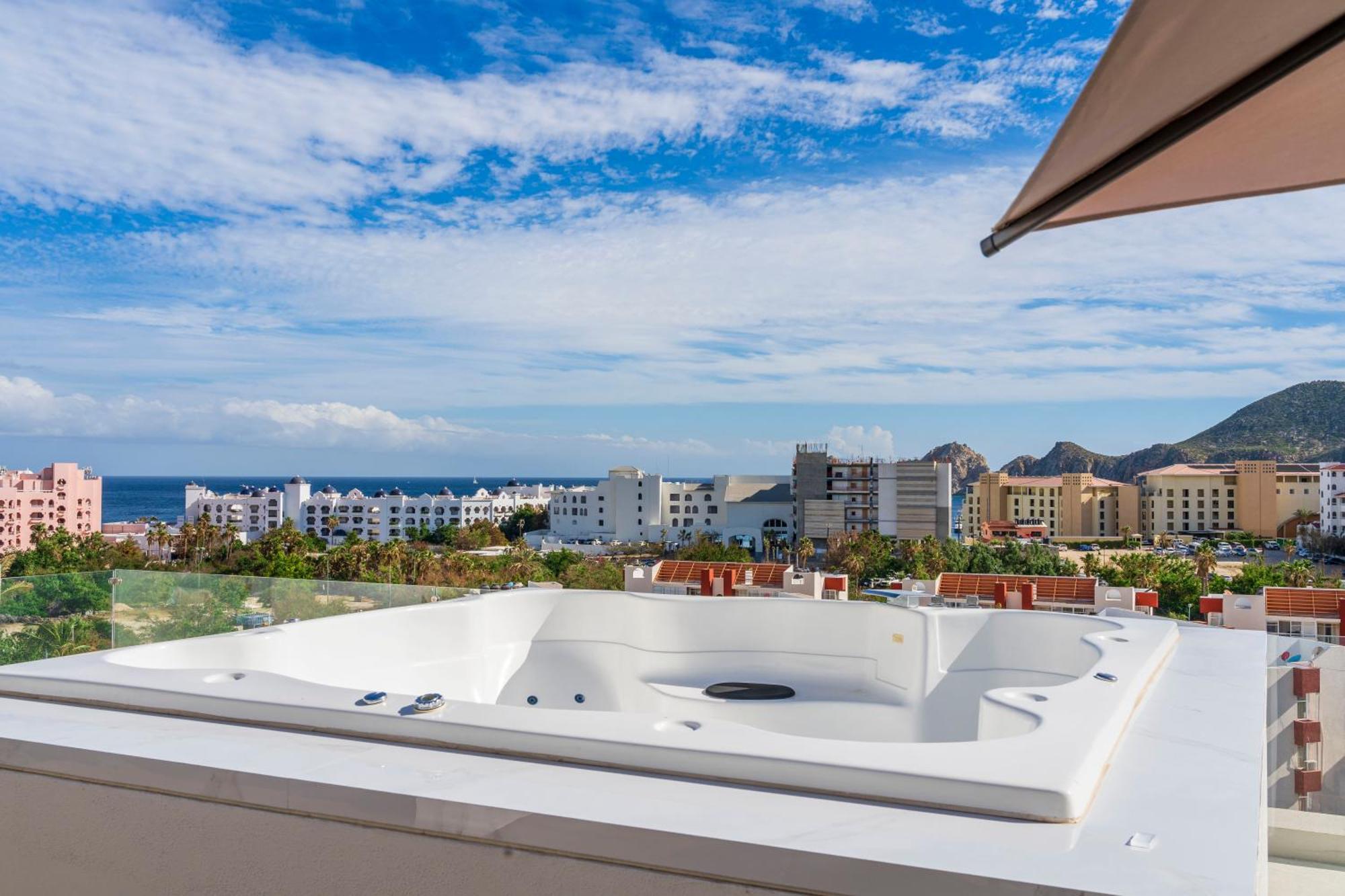 קאבו סן לוקאס Luxury Apartment With Pool And Jacuzzi On Terrace In Medano מראה חיצוני תמונה